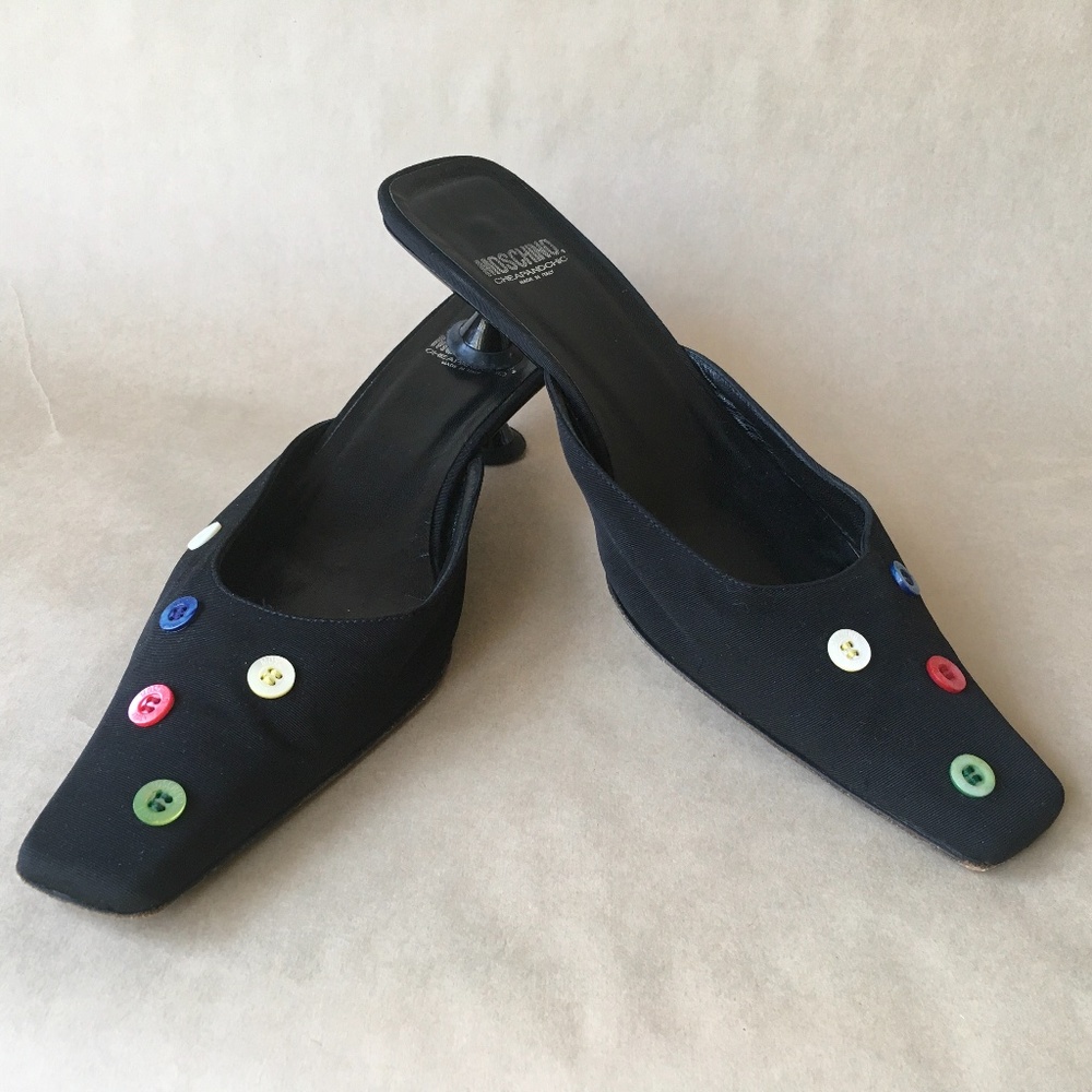 MOSCHINO Vintage Y2K Mules